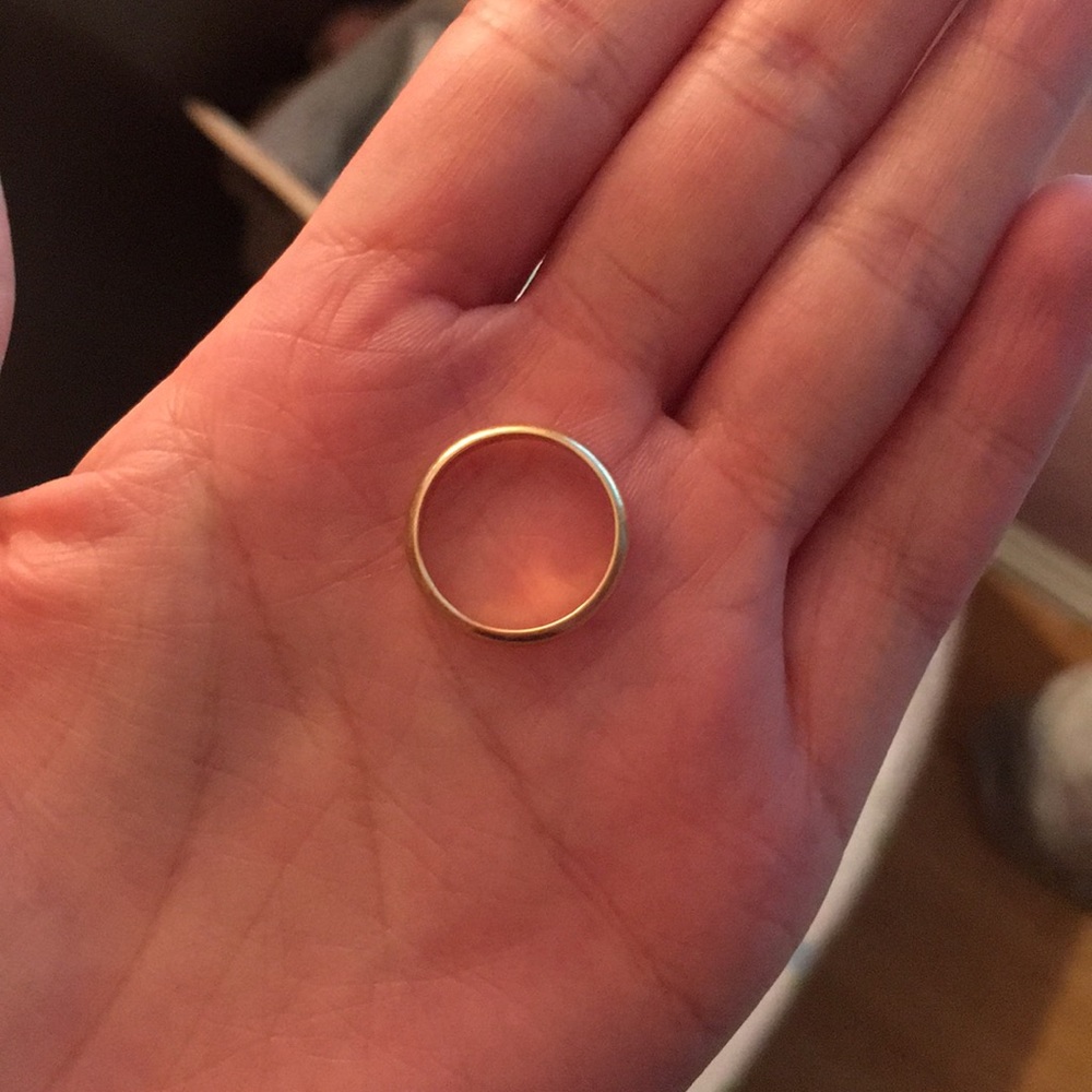 Real 14k gold ring